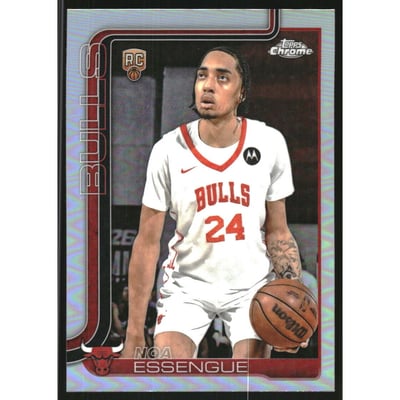 2025-26 Topps Chrome Refractors #262 Noa Essengue