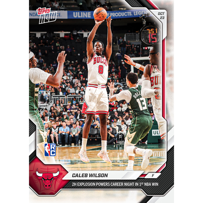Caleb Wilson - 2026-27 NBA Topps NOW® - Card 25