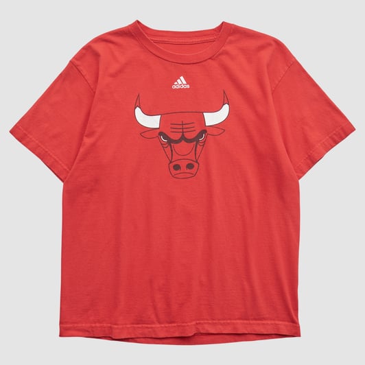Chicago Bulls Adidas 2010s T-shirt - Red - S by Fanatics Real Vintage