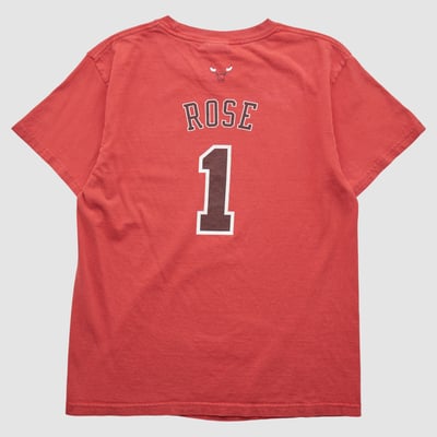 Chicago Bulls Adidas 2010s T-shirt - Red - S by Fanatics Real Vintage