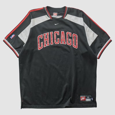 Chicago Bulls Nike 90s T-shirt - Black - 2XL by Fanatics Real Vintage