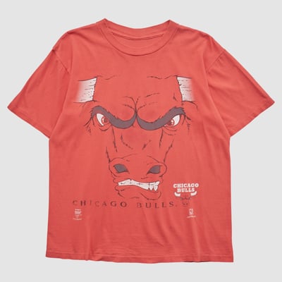 Chicago Bulls Nutmeg Mills 90s T-shirt - Red - M by Fanatics Real Vintage