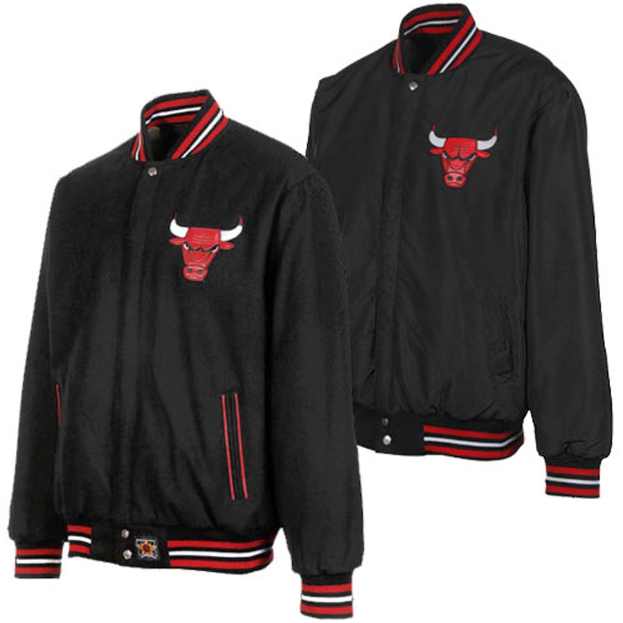 Chicago Bulls Reversible Jacket - Black