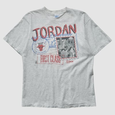 Chicago Bulls Salem 1990 T-shirt - Heather Gray - M by Fanatics Real Vintage