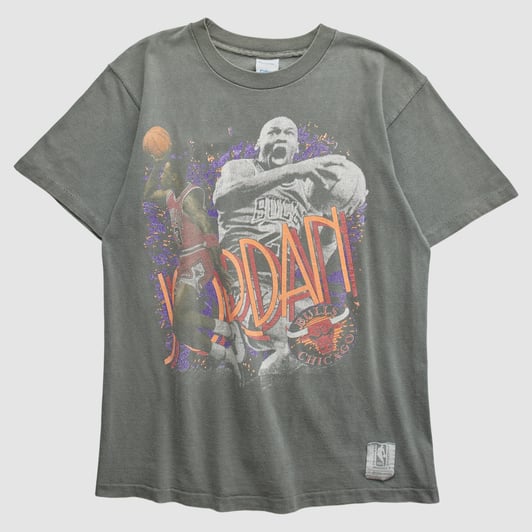 Chicago Bulls Salem Sportswear 90s T-shirt - Gray - M by Fanatics Real Vintage