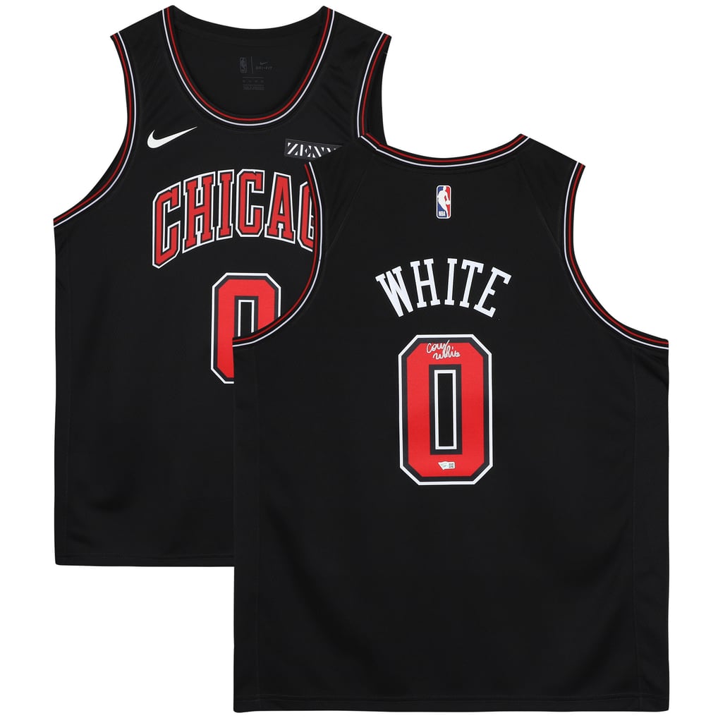 Coby White Chicago Bulls Fanatics Authentic Autographed Black Nike 