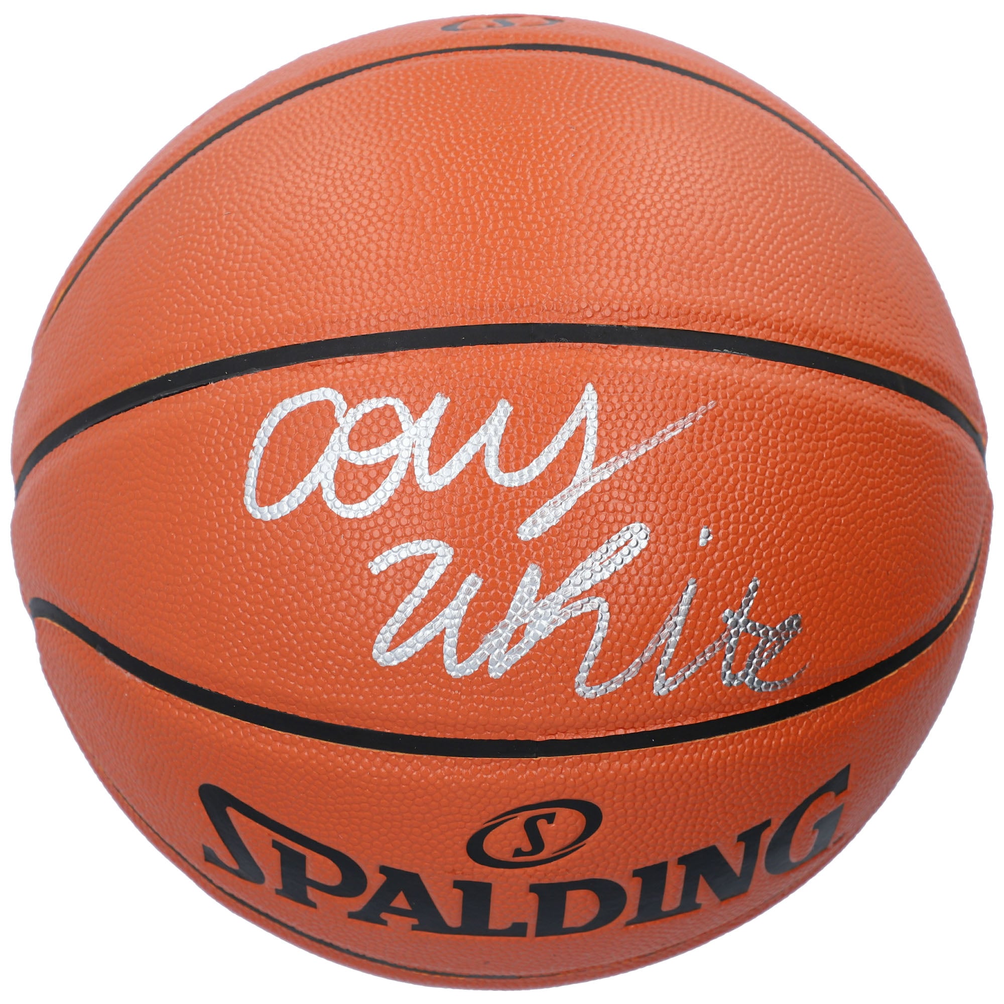 Autographed Chicago Bulls Coby White Fanatics Authentic Spalding 