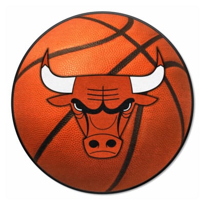 Chicago Bulls Logo Brands 27" Diameter Basketball Mat