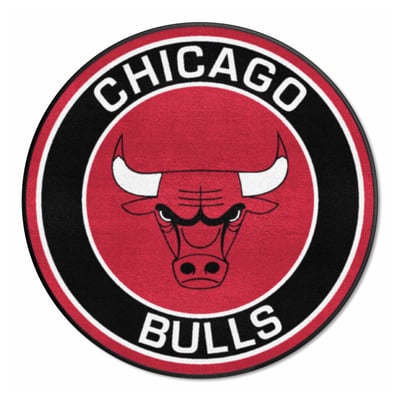 Chicago Bulls Logo Brands 27" Diameter Roundel Mat