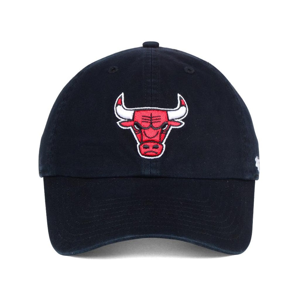  Chicago Bulls '47 Core Logo Clean Up Adjustable Hat - Black