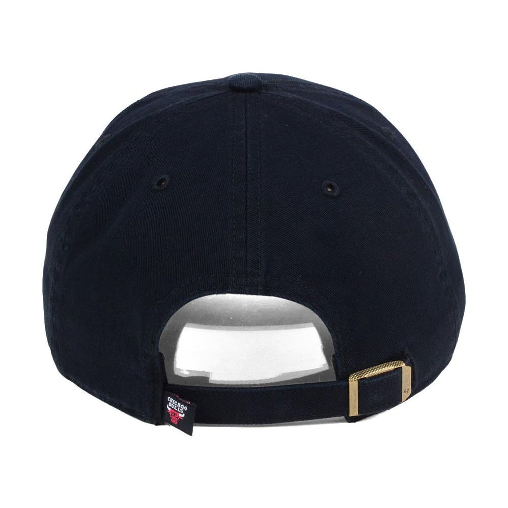  Chicago Bulls '47 Core Logo Clean Up Adjustable Hat - Black
