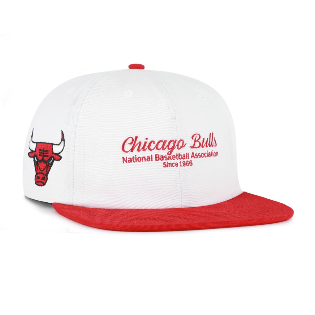 Chicago Bulls '47 Script Stack Captain Snapback Hat - Cream