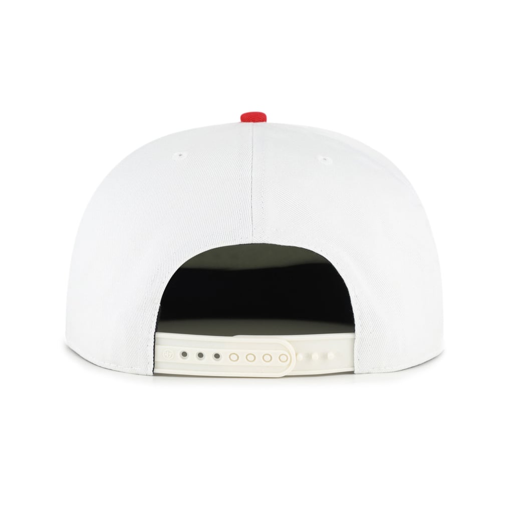 Chicago Bulls '47 Script Stack Captain Snapback Hat - Cream