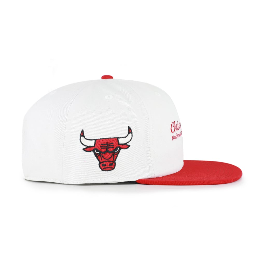 Chicago Bulls '47 Script Stack Captain Snapback Hat - Cream