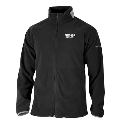 Chicago Bulls Columbia Everest Ridge Full-Zip Fleece Jacket - Black