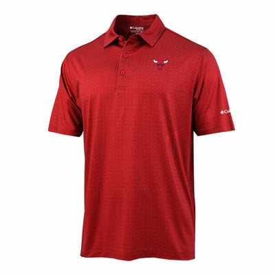 Chicago Bulls Columbia Pacer Polo - Red