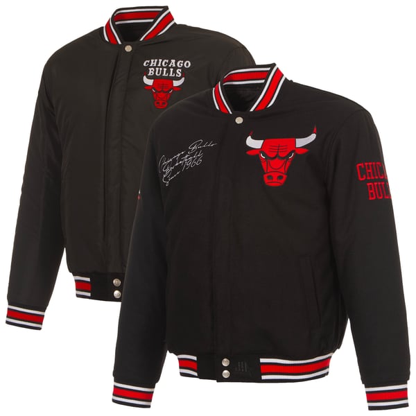 Official Chicago Bulls JH Design Jackets, Bulls Track Jackets 