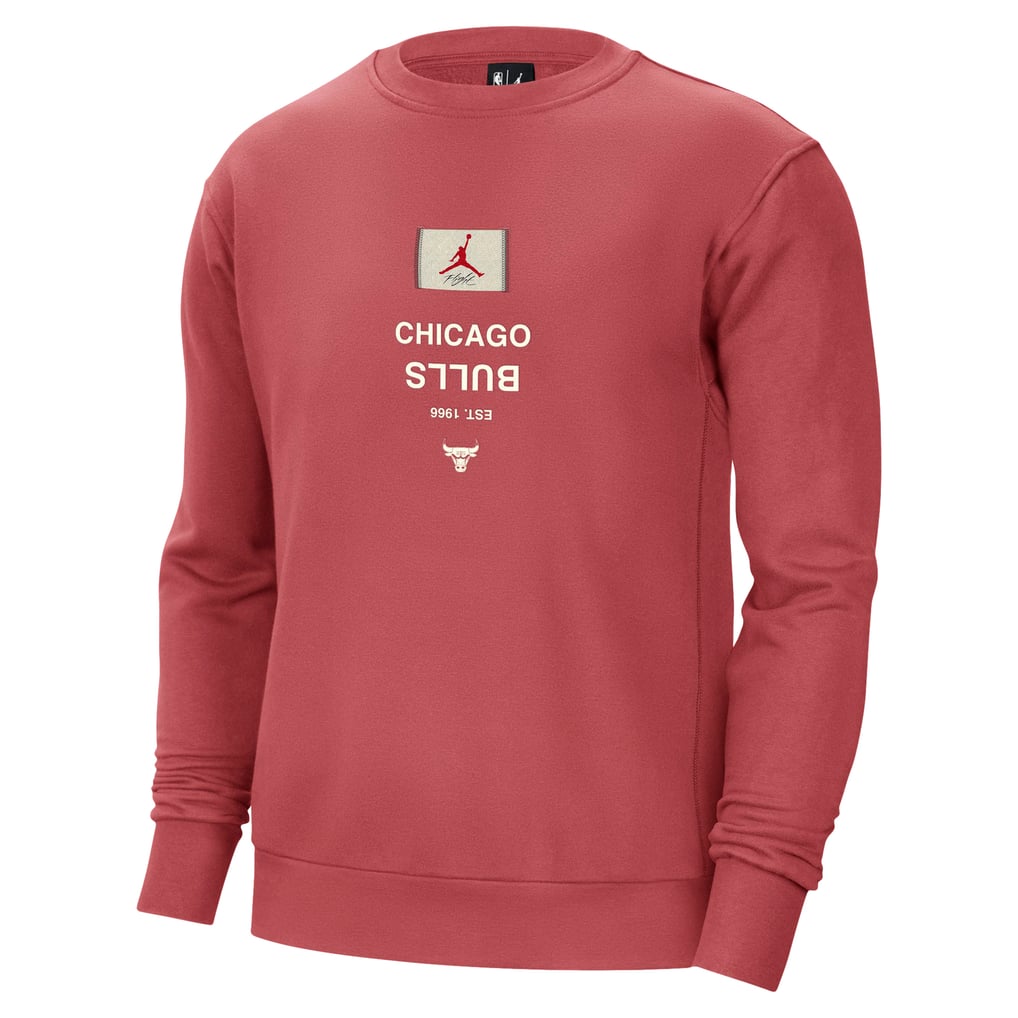 Chicago Bulls Jordan Brand Courtside Statement Edition Heavyweight Pullover Sweatshirt - Red