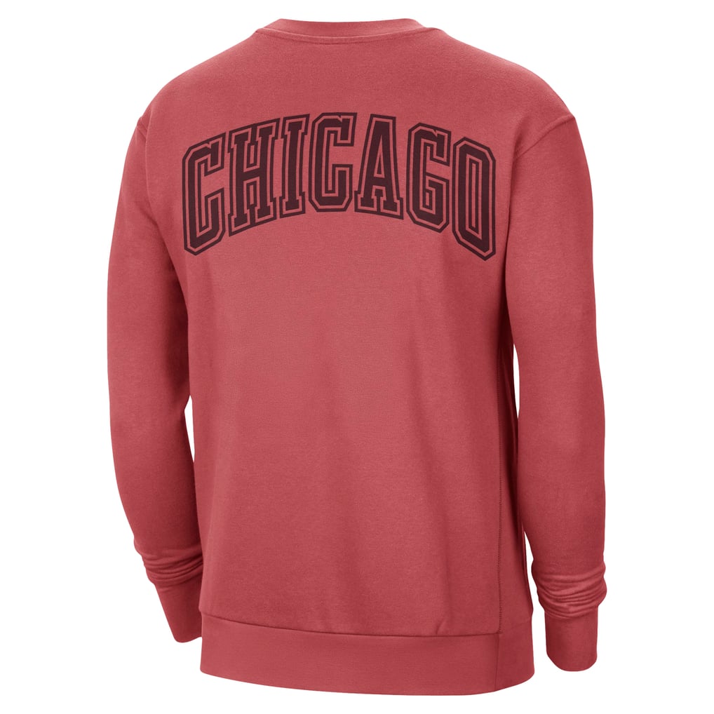 Chicago Bulls Jordan Brand Courtside Statement Edition Heavyweight Pullover Sweatshirt - Red