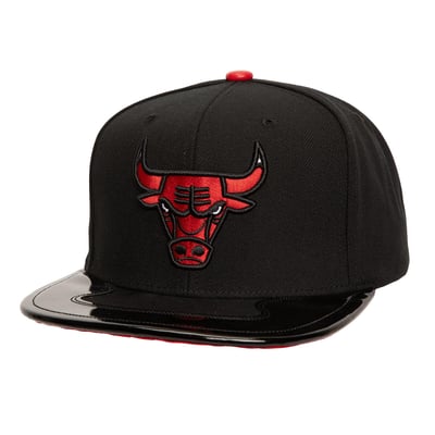 Chicago Bulls Mitchell & Ness Day 11 Snapback Hat - Black