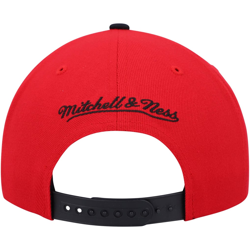 Chicago Bulls Mitchell & Ness Day One Snapback Hat - Black/White
