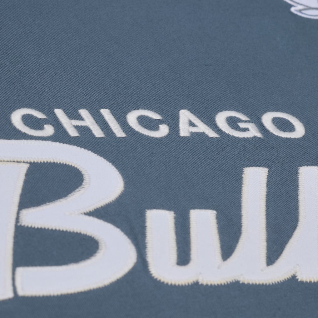  Chicago Bulls Mitchell & Ness Thunderstorm T-Shirt - Blue