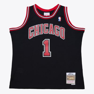 Derrick Rose Chicago Bulls Mitchell & Ness 2010-11 Swingman Jersey - Black