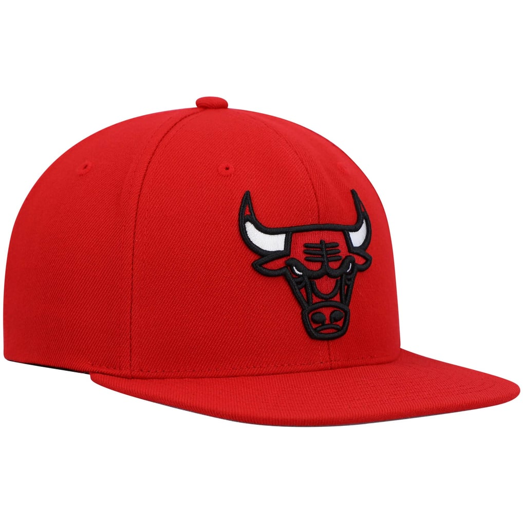 Chicago Bulls Mitchell & Ness Ground 2.0 Snapback Hat - Red