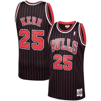 Steve Kerr Chicago Bulls Mitchell & Ness Hardwood Classics Swingman Jersey - Black