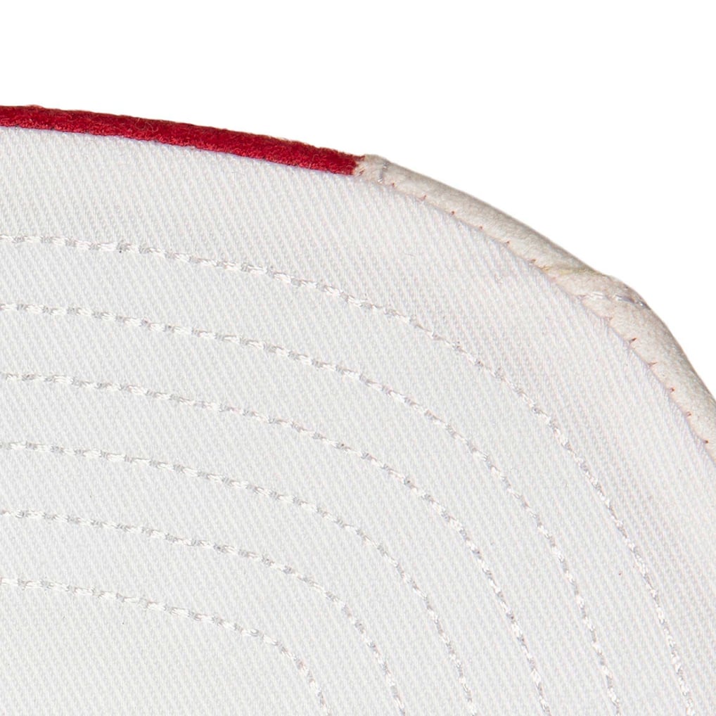 Chicago Bulls Mitchell & Ness Day 6 Snapback Hat - White/Red