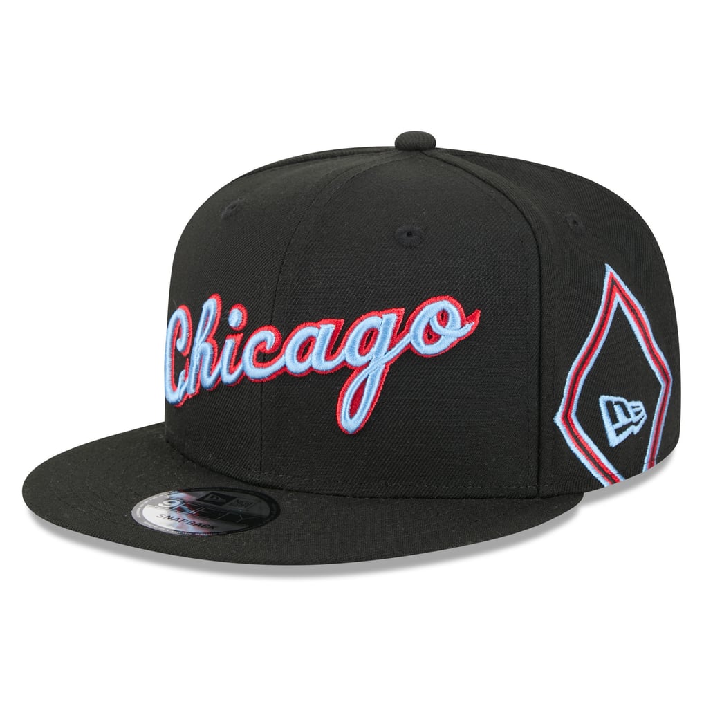 Men's Chicago Bulls New Era Black 2025/26 City Edition 9FIFTY Snapback Hat