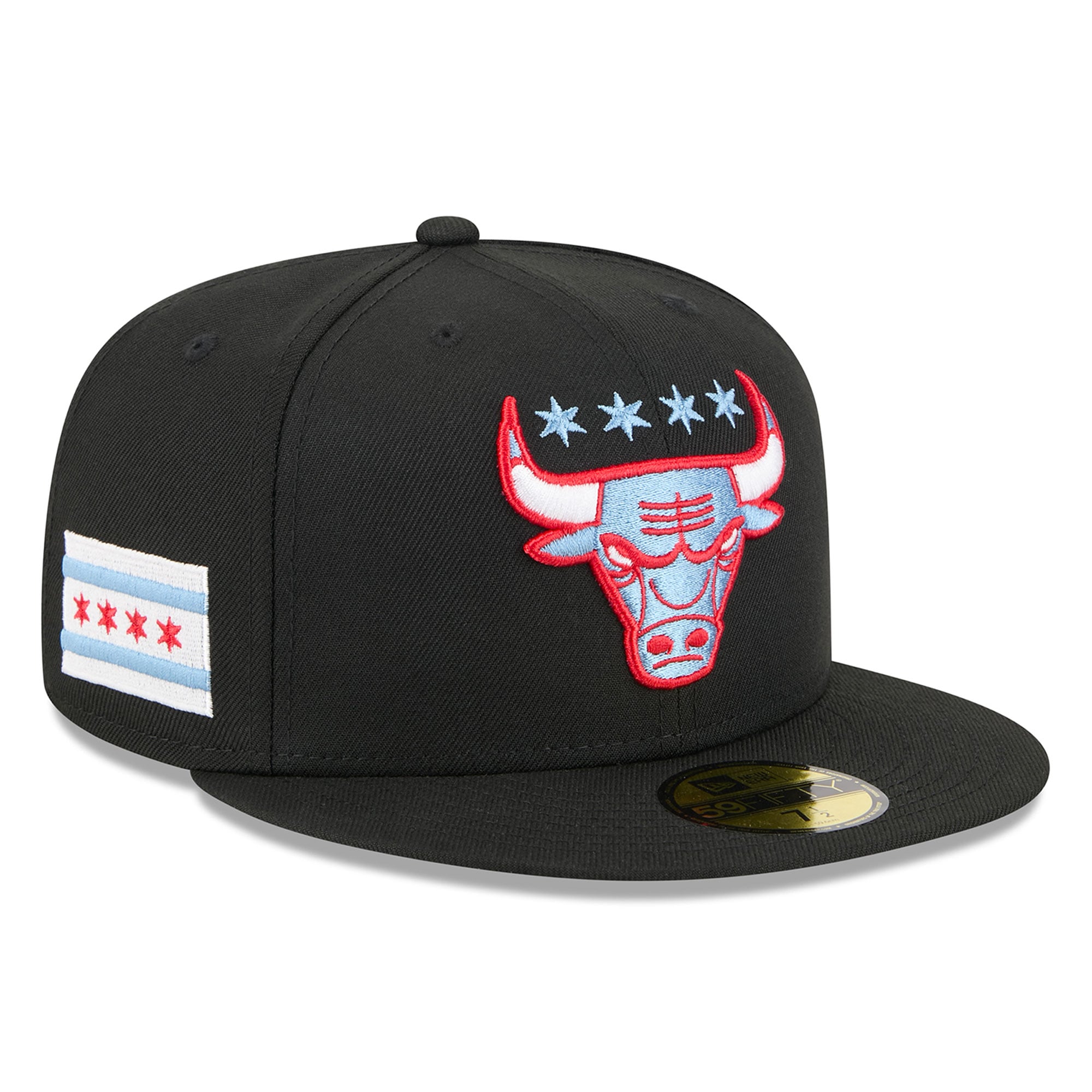 New Era 9Fifty Snapback Cap Kinder – Chicago Bulls Rot, Verstellbar, Größe Youth (52-56 Cm)