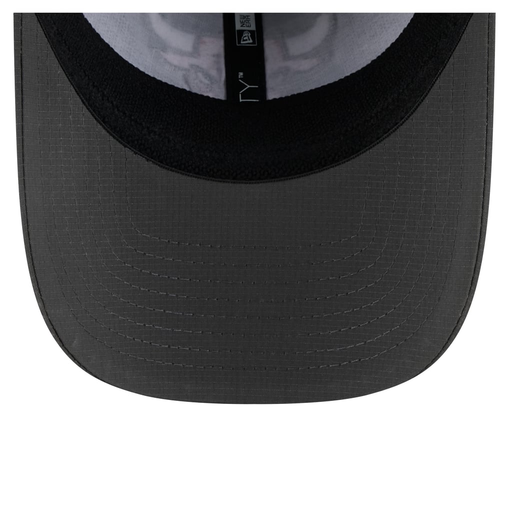 Chicago Bulls New Era Active Ripstop 9TWENTY Adjustable Hat - Charcoal