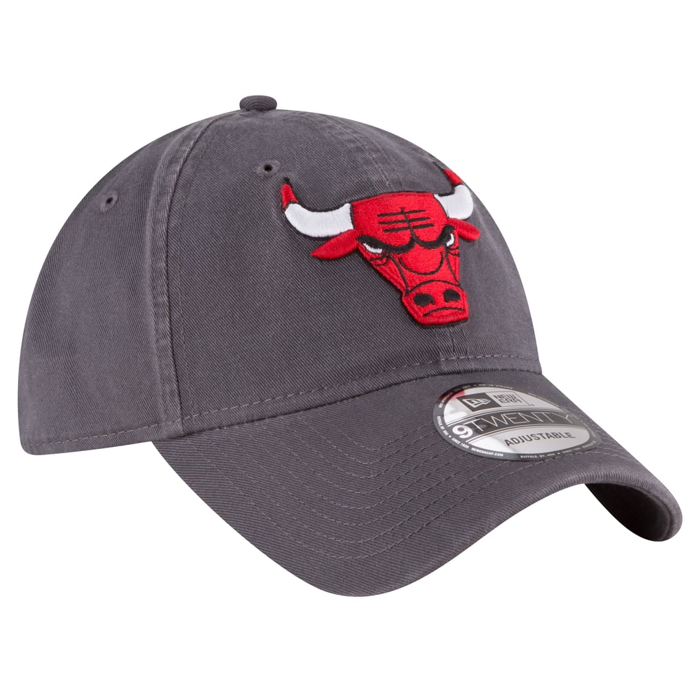 Chicago Bulls New Era Team 2.0 9TWENTY Adjustable Hat - Charcoal