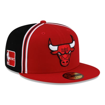 Dennis Rodman Chicago Bulls New Era Player 59FIFTY Fitted Hat - Red