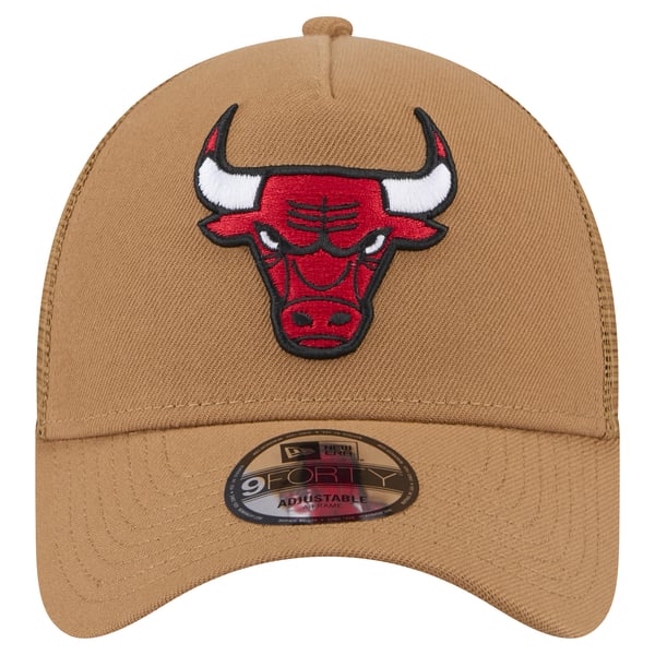 New Era 9FORTY Strapback Chicago Bulls Outline – Casquette Baseball Réglable Iconique NBA 100% Coton