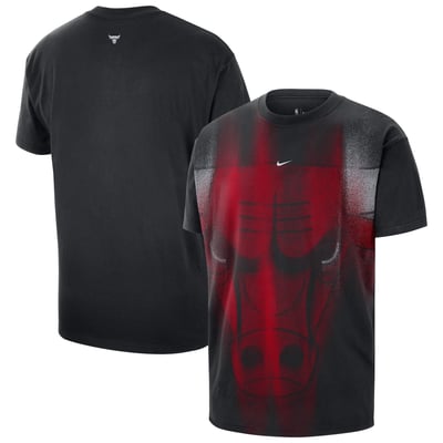 Chicago Bulls Nike 2026 Standard Issue Practice Icon T-Shirt - Black