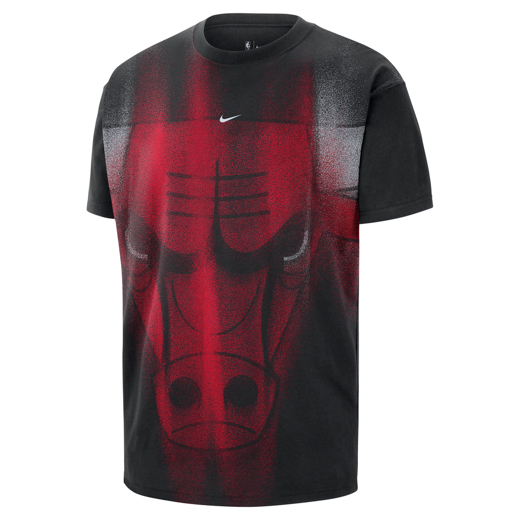 Men's Chicago Bulls Nike Black 2026/27 Standard Issue Practice Icon T-Shirt