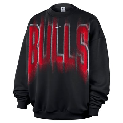Chicago Bulls Nike 2026/27 Standard Issue Team Fleece Pullover Sweatshirt - Black