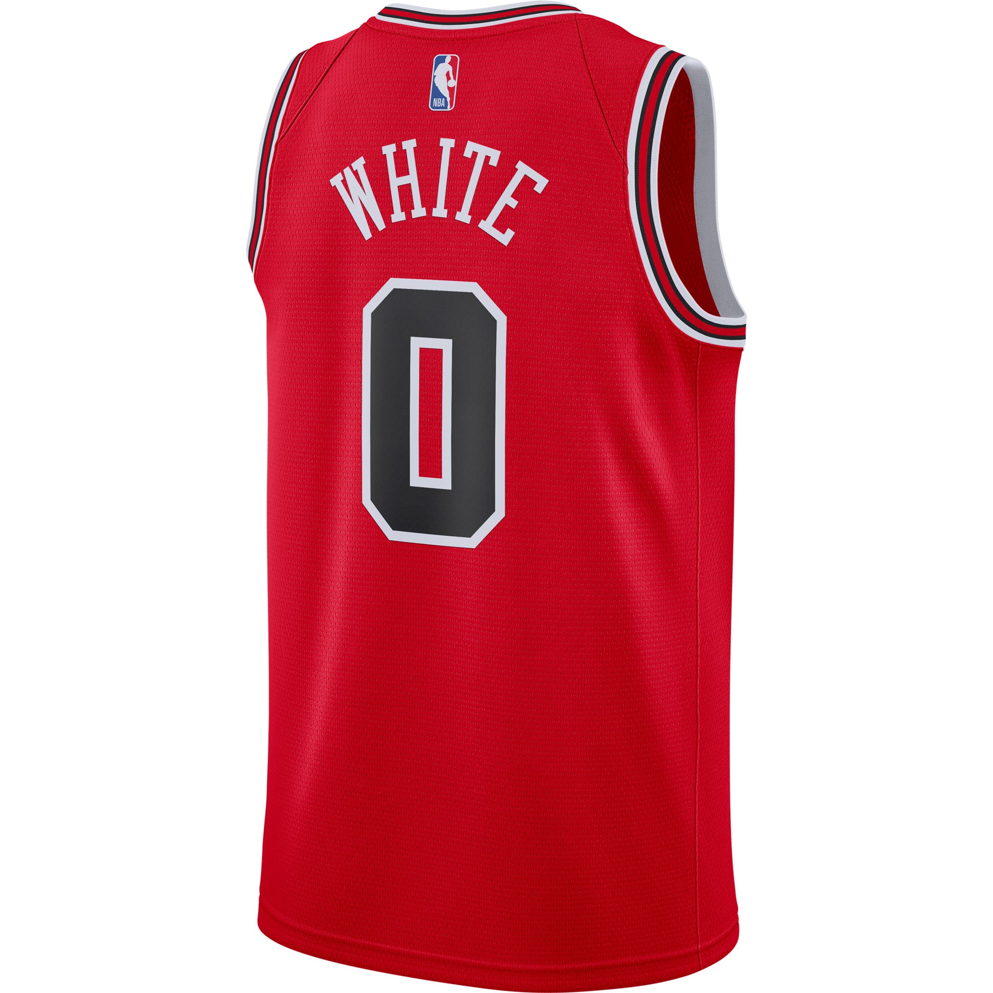 Men's Chicago Bulls Coby White Nike Red 2020/21 Swingman Jersey