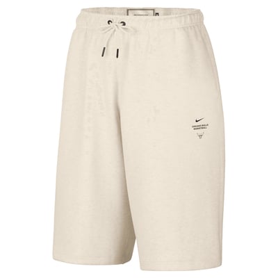 Chicago Bulls Nike 2026/27 Standard Issue Stretch Oversized Shorts - Oatmeal