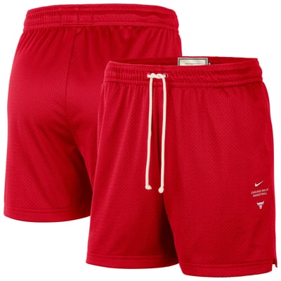 Chicago Bulls Nike 2026 Standard Issue Practice Mesh Shorts - Red