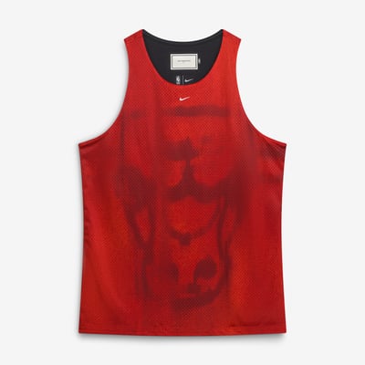 Chicago Bulls Nike 2026/27 Standard Issue Practice Icon Mesh Reversible Jersey - Red