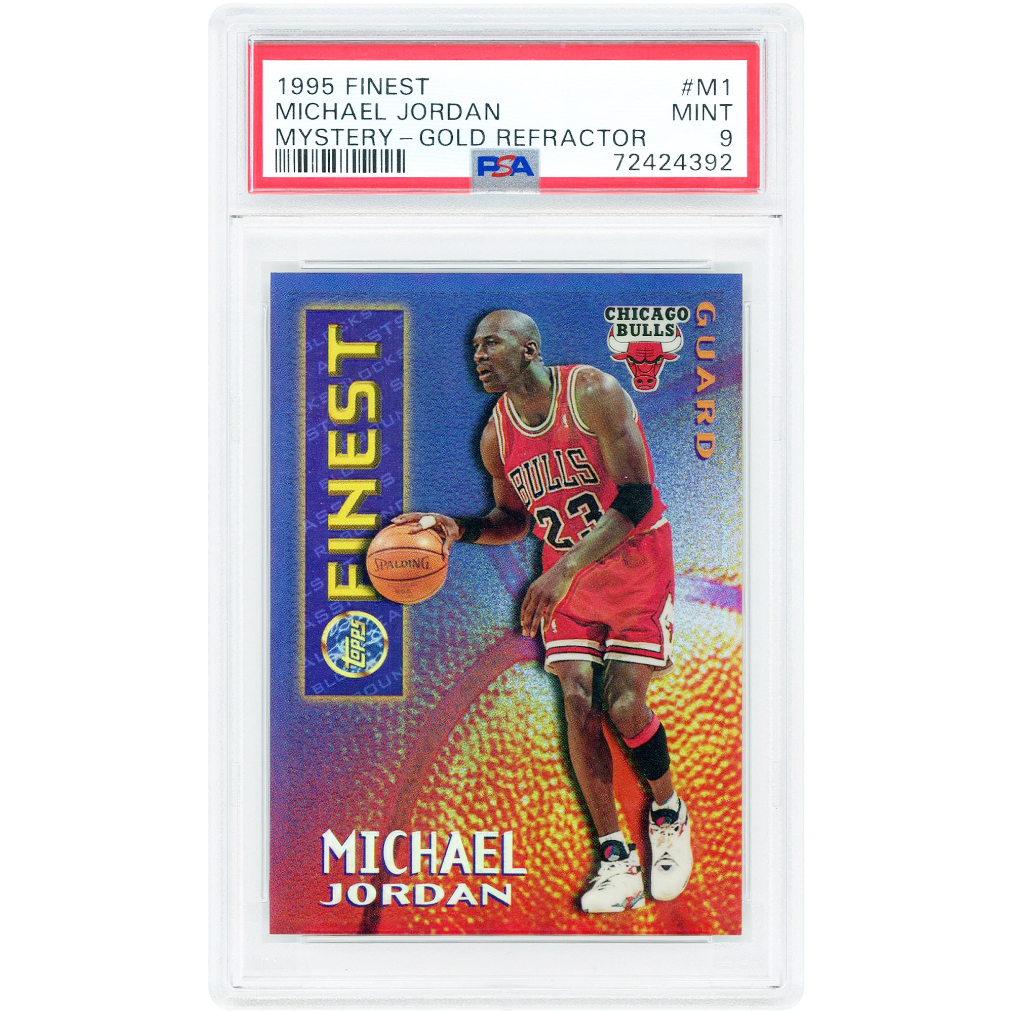 Finest 1995-96 Jordan Michael Topps Mystery #M1 | #229 PSA 