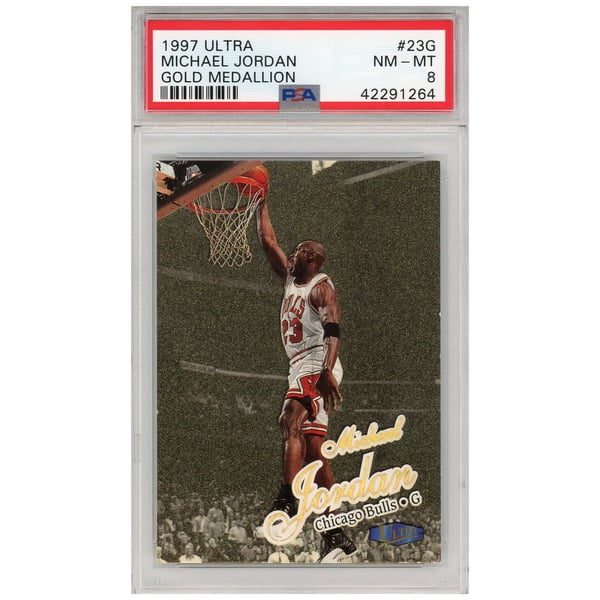 Chicago Bulls Michael Jordan 1997 Fleer Ultra Gold Medallion 