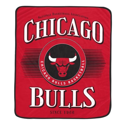 Chicago Bulls Pegasus Spotlight Arch 60" x 70" Ultra Soft Throw Blanket