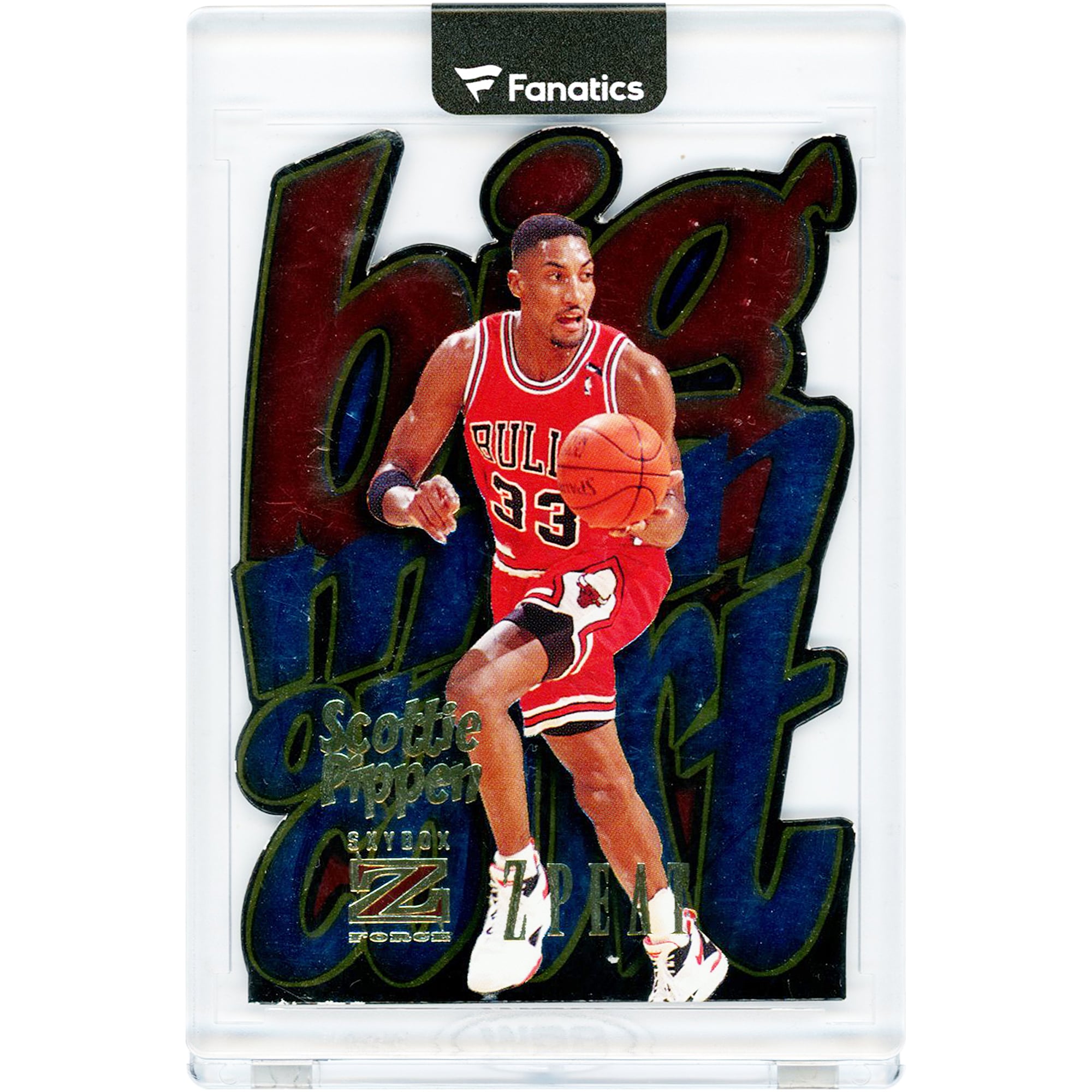Scottie Pippen Chicago Bulls 1997-98 Skybox Z-Force Z-Peat Big Man 