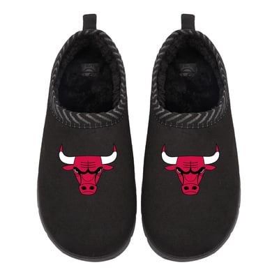 Chicago Bulls ISlide Unisex Primary Logo Mission Slippers - Black
