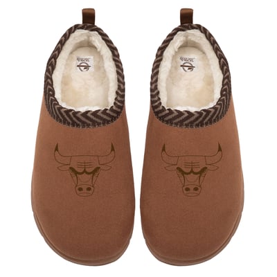 Chicago Bulls ISlide Unisex Tonal Logo Mission Slipper - Tan
