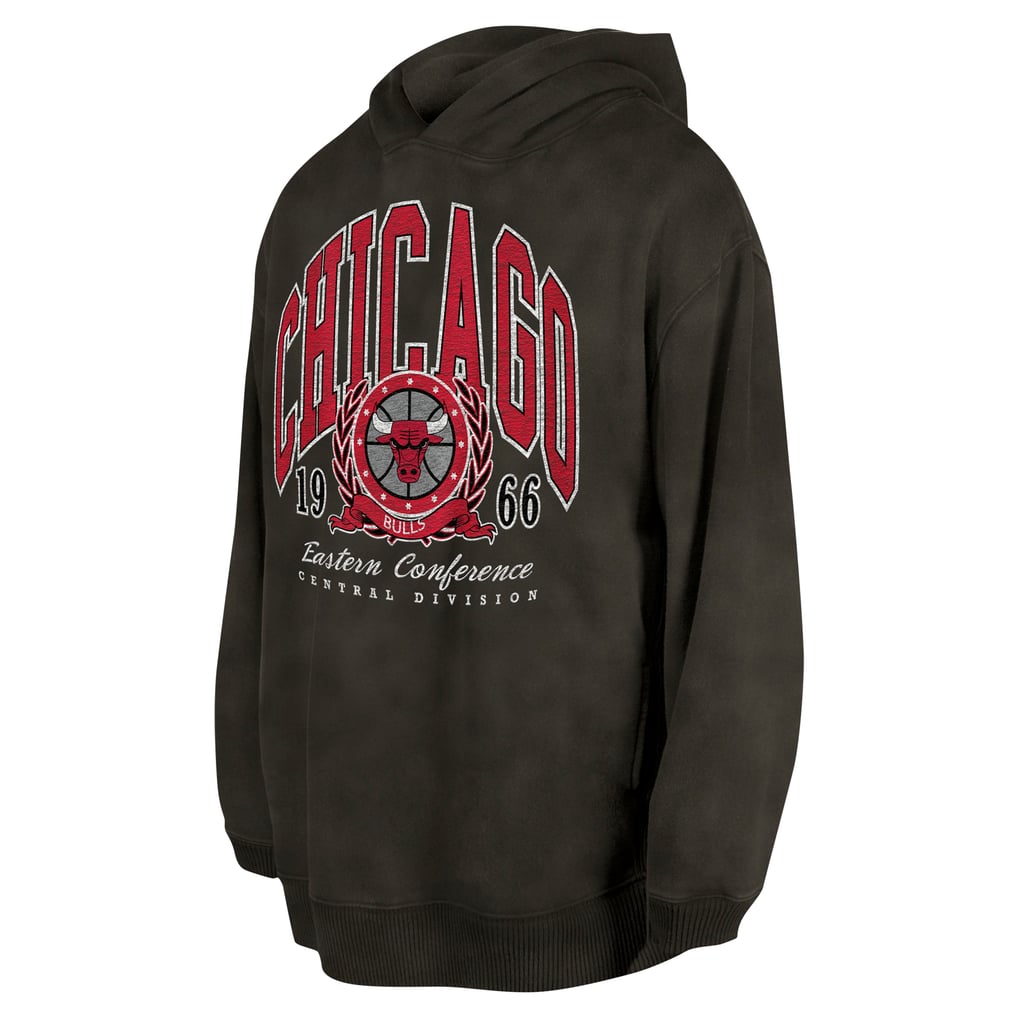 Unisex Chicago Bulls New Era Charcoal Oversized Essentials Pigment Wash ...